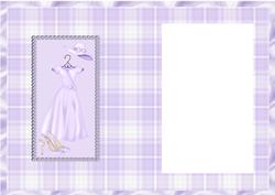 Lilac Ladies Fashion Insert
