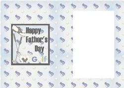 Father's Day Golf Card Insert