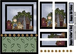 Male Gardener Side Stacker Card Front