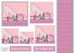 Girl's Night Out! Pyramid Design