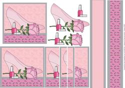 Girl's Night Out! Decoupage and Side Stacker Design
