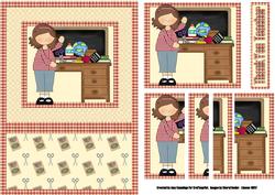 Thank You Teacher! Classroom Side Stacker Design