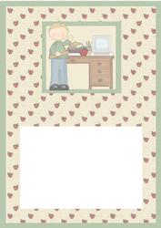 Thank You Teacher! Landscape Card Insert