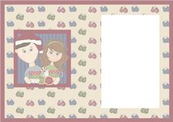 Special Christmas Couple Card Insert 1