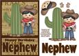 Happy Birthday Nephew Cowboy Card