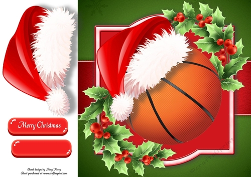 Festive Basketball  8x8