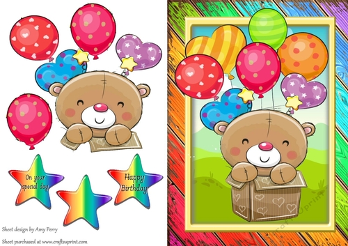 Special Delivery Brown Bear A5
