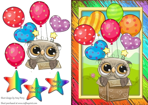 Special Delivery Brown Owl A5