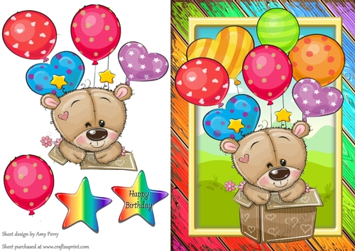 Special Delivery Brown Bear A5