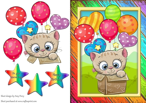 Special Delivery Kitten A5