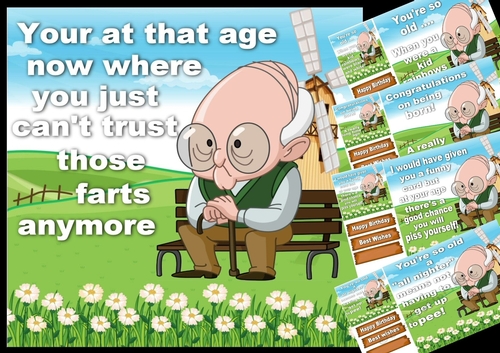 Old Man Humour 8x8 Bumper Kit