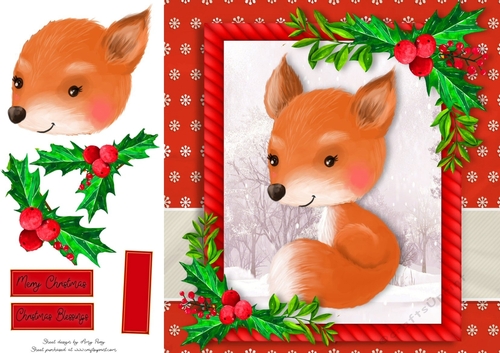 Gorgeous Fox With Holly 8x8