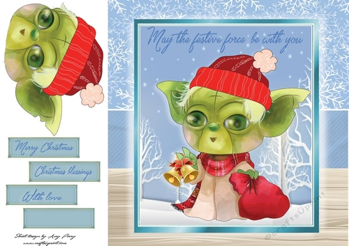 May The Festive Force Be With You 4 8x8