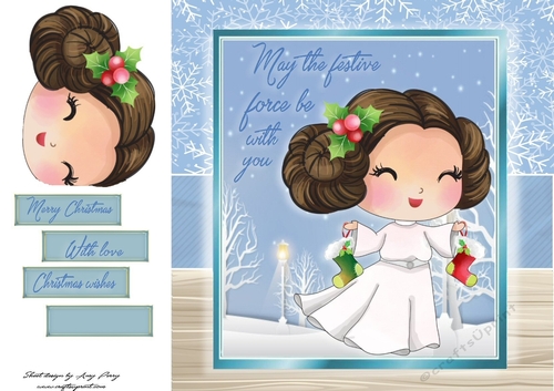 May The Festive Force Be With You 7 8x8