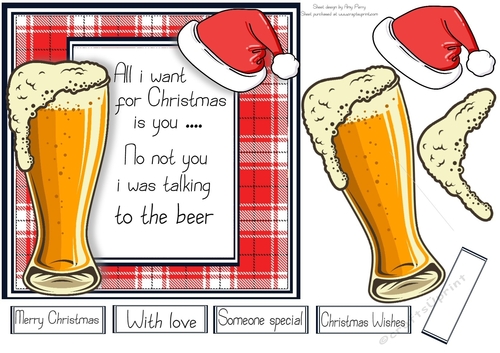 All i want for Christmas is you ....... Beer 2 7x7