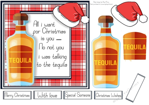 All i want for Christmas is you ....... Tequila 7x7