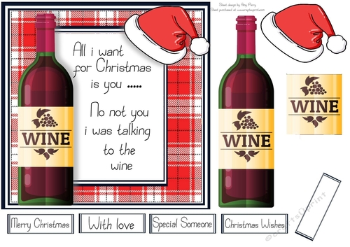 All i want for Christmas is you ....... Wine 7x7