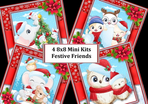Festive Friends 8x8 Mini Kit Bumper Kit 