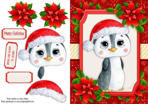 Gorgeous Santa Penguin