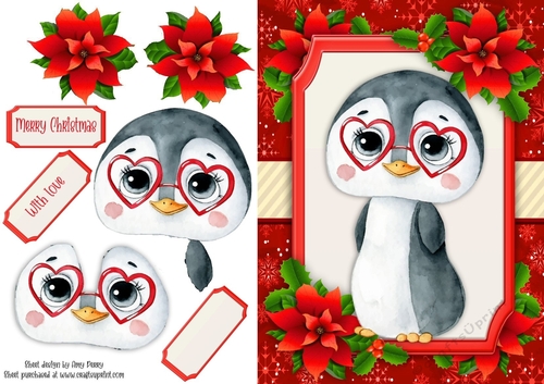 Gorgeous Penguin With Glasses