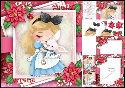 Festive Princess Alice 8x8 Mini Kit