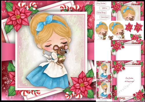 Festive Princess Cinderella 8x8 Mini Kit