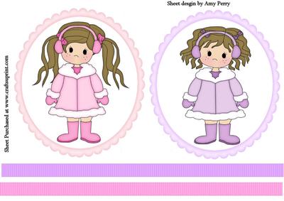 Gorgeus Pink and Purple Girls