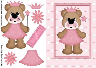 Pretty Pink Ballerina Bear