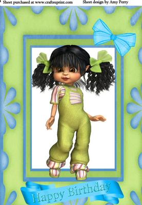 Pretty Green Kiki Girl