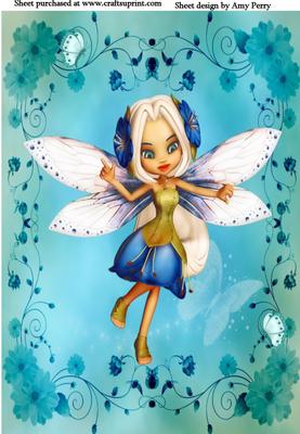 Beautiful Blue Fairy