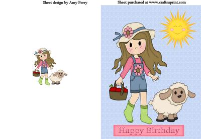 Girl with Sheep