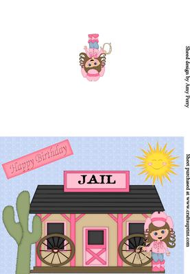 Pink Cow Girl
