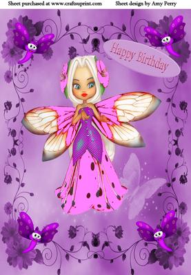 Pink A4 Fairy