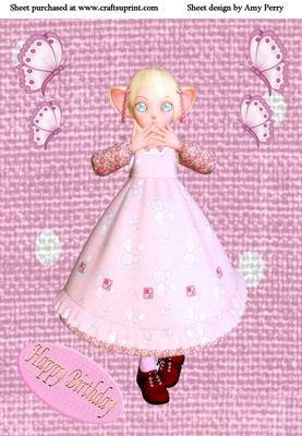 Pixie Pink Girl
