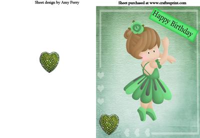 Green Ballerina Girl