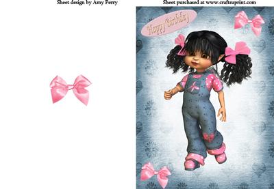 Blue & Pink Kiki Girl