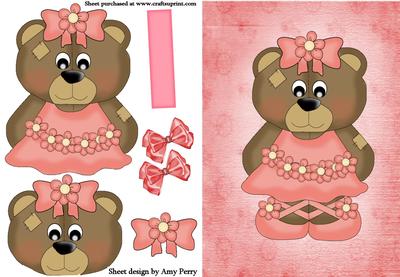 Pink Ballerina Bear