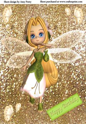 Gold A4 Fairy