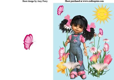 Pink & Blue Kiki Girl
