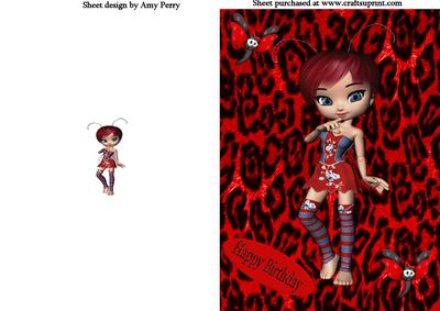 Black & Red Girl