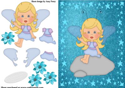 Cute Little Blue Fairy