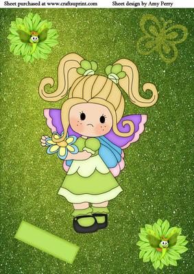 A4 Green Fairy