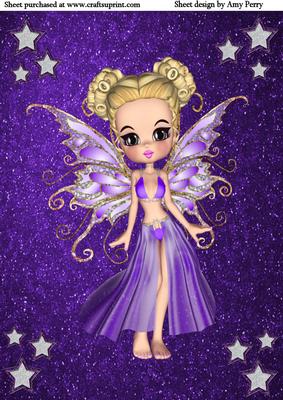 A4 Purple Fairy