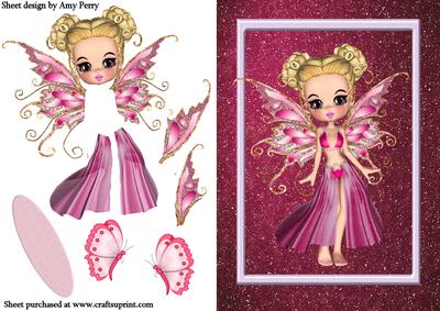 Cute Little Pink Fairy