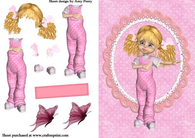 Gorgeous Pink Kiki Girl