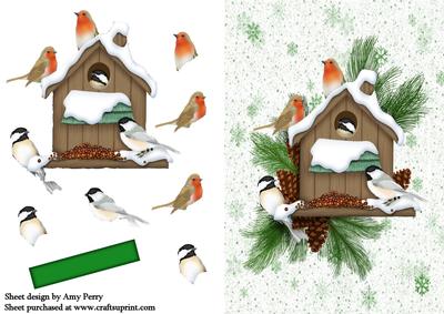 Pretty Christmas Birds