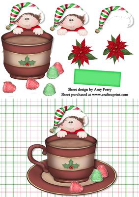 Christmas Elf & Coffee