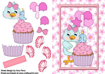 Baby Bird 1st Birthday