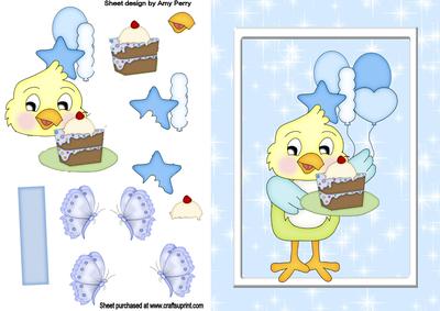 Happy Birthday Blue Bird