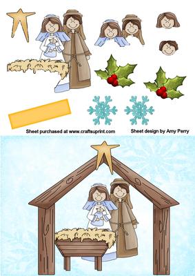 Mary, Joseph & Baby Jesus